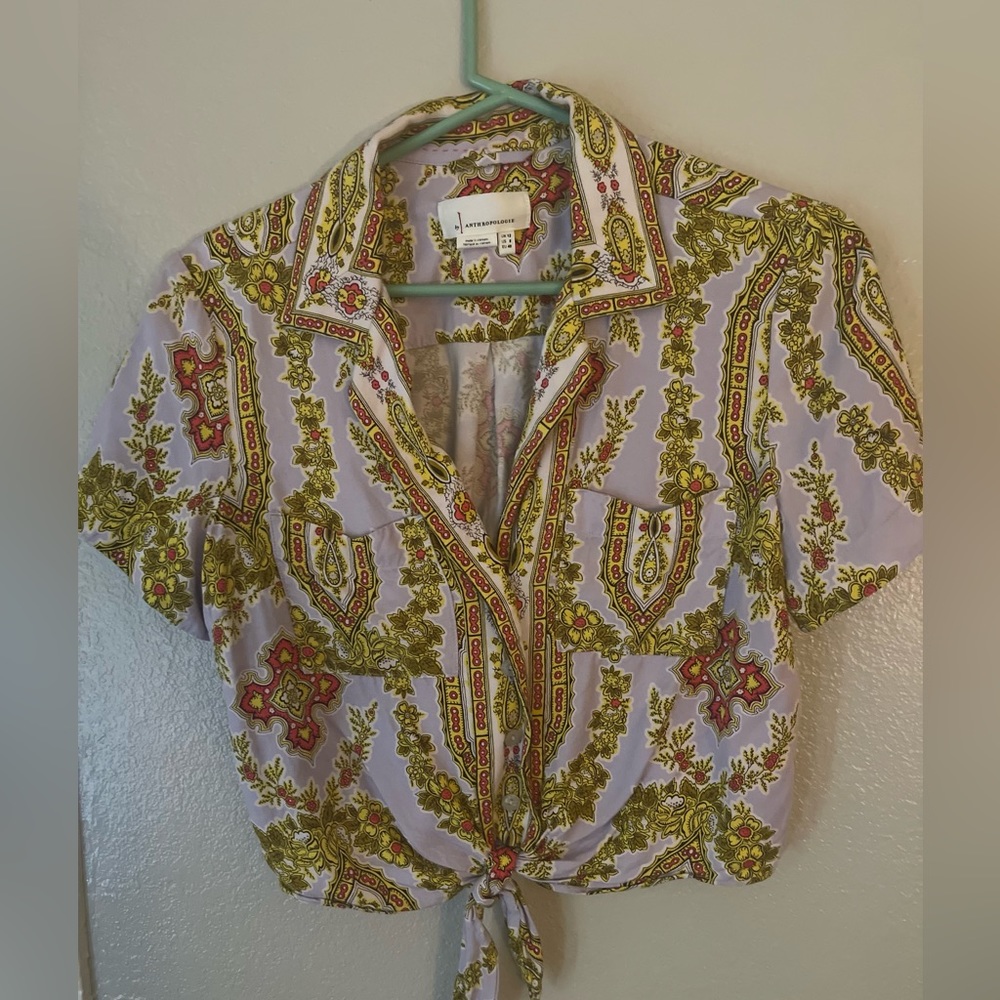 Anthropologie Echarpe Blouse - Picture 3 of 4